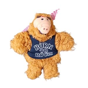 Vintage 1988 Alf "Born to Rock" Hand Puppet Plush